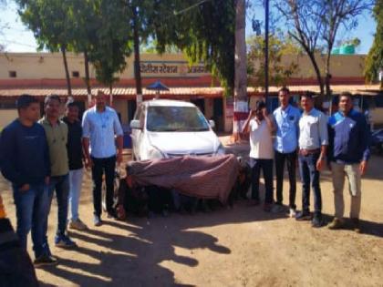 gang busted Smuggling of stolen sheep in a car to the other state; car, two-wheeler seized | चोरलेल्या मेंढ्या थेट कारमध्ये; आंतरराज्यीय टोळी जेरबंद, ८ लाख ८० हजारांचा मुद्देमाल जप्त