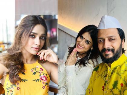 Ved Fame Actress Jiya Shankar on Riteish Deshmukh And Genelia Deshmukh | Jiya Shankar : रितेश-जिनिलियाकडून ही एक गोष्ट नक्की शिकावी..., 'वेड' फेम जिया शंकर कशाबद्दल बोलली...?