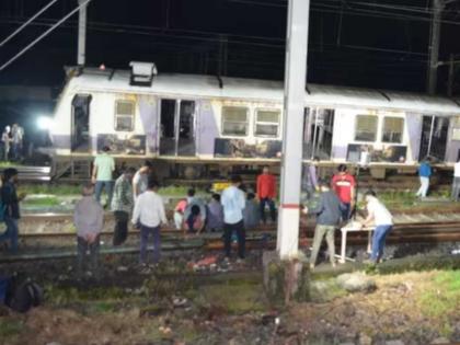 Due to the derailment of the coach on Central Railway of Mumbai Local passengers reached home in the morning | मरगळलेल्या ‘मरे’ची कूर्मगती; डबा घसरल्याचे कारण, प्रवाशांना घरी पोहोचायला उजाडली पहाट