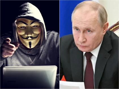 Russia Ukrian conflict Anonymous declare cyber war against Russia | युक्रेनला मिळाली हॅकर्सची मदत, रशियावर झाला मोठा सायबर हल्ला; अनेक सरकारी वेबसाइट्स ठप्प