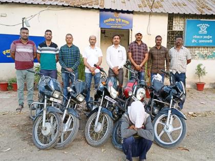 Amravati bike thief arrested, five bikes seized | महागड्या दुचाकी चोरायचा अन् कवडीमोल किमतीत विकायचा.. अखेर अडकला जाळ्यात