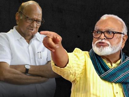 We are here because of the conditions you have created Chhagan Bhujbal criticizes Sharad Pawar | 'तुम्ही निर्माण केलेल्या परिस्थितीमुळे आम्ही इथे'; छगन भुजबळांची शरद पवारांवर टीका