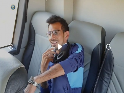 Video : Emotional Moment As Yuzvendra Chahal Reveals MS Dhoni’s Corner Sit In Team Bus Remains Vacant | Video : महेंद्रसिंग धोनीच्या आठवणीत युजवेंद्र चहल भावूक, सांगितला 'कॉर्नर सीट' चा किस्सा