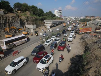 Traffic will be closed at Chandni Chowk every midnight for half an hour | Chandani Chowk Pune: चांदणी चौकात दररोज मध्यरात्री अर्धा तास वाहतूक बंद राहणार