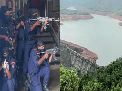 Sangli Police conducts mock drill at Chandoli Dam against the backdrop of war situation | चांदोली धरणावर सांगली पोलिसांचे मॉक ड्रिल Sangli Police conducts mock drill at Chandoli Dam against the backdrop of war situation | चांदोली धरणावर सांगली पोलिसांचे मॉक ड्रिल