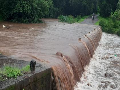 Heavy rain in Sangli district; The water level of Varana, Krishna river increased | Sangli: चांदोलीत अतिवृष्टी, जिल्ह्यात संततधार; वारणा नदी दुथडी, कृष्णेची पाणीपातळी वाढली