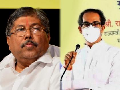 chandrakant patil criticised maha vikas aghadi thackeray govt over mhada houses to mla | Chandrakant Patil: “सरकार पडेल या भीतीने आमदारांना घराचे आमीष”; चंद्रकांत पाटलांची टीका