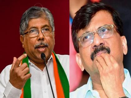 "...so what are we playing?", chandrakant patil attack on sanjay raut maharashtra politics | "...मग आम्ही काय गोट्या खेळतोय काय?", चंद्रकांत पाटलांनी संजय राऊतांना सुनावलं