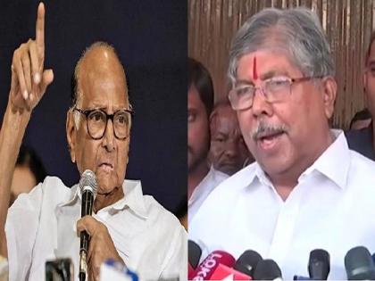 Sharad Pawar: The type of backbiting is not right, but... Sharad Pawar told Chandrakant Patil | Sharad Pawar: 'शाईफेकीचा प्रकार योग्य नाही, पण...; शरद पवार यांनी चंद्रकांत पाटील यांना परखड शब्दात सुनावले