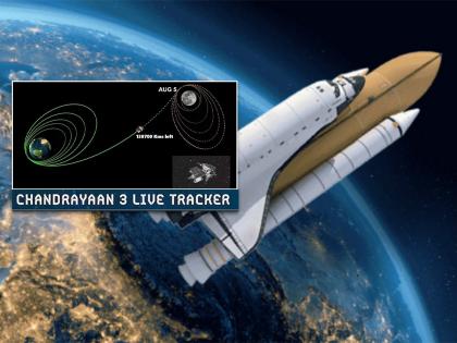 Where did Chandrayaan-3 reach now see direction speed and route directly live tracker | चंद्रयान-3 आता कुठपर्यंत पोहोचलं? थेट ट्रॅकरमध्ये पाहा दिशा, वेग आणि मार्ग...