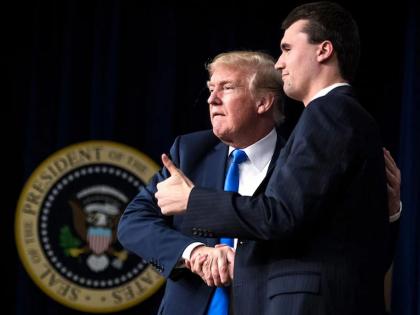 Donald Trump's close aide Charlie Kirk shot dead during university event | डोनाल्ड ट्रम्प यांच्या निकटवर्तीयाची गोळ्या झाडून हत्या, विद्यापीठातील कार्यक्रमात घडलेल्या घटनेने अमेरिकेत खळबळ Donald Trump's close aide Charlie Kirk shot dead during university event | डोनाल्ड ट्रम्प यांच्या निकटवर्तीयाची गोळ्या झाडून हत्या, विद्यापीठातील कार्यक्रमात घडलेल्या घटनेने अमेरिकेत खळबळ