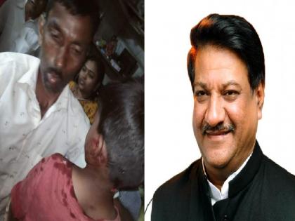 Prithviraj Chavan praises Dhanaji Deokar bravery in rescuing child from leopard | बिबट्याशी झुंज देत वाचविले लेकराचे प्राण, पृथ्वीराज चव्हाणांनी केले धाडसाचे कौतुक; शासन करणार उपचाराचा खर्च