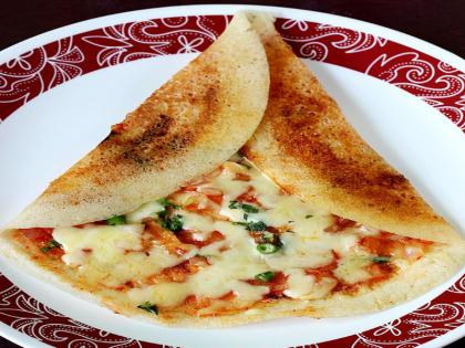 Make Tasty Cheese PeripeIy Dosa, Here is recipe | टेस्टी चीज पेरीपेरी डोसा ट्राय तर करा !