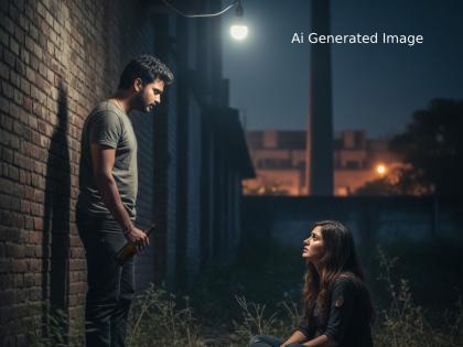 आधी फिरून येऊ म्हणाला, मग भांडण उकरून काढलं; संतापलेल्या रिक्षा चालकानं गर्लफ्रेंडला काचेच्या बाटलीनं मारलं!