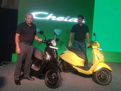 Bajaj Chetak Electric Scooter: Good news for Bajaj fans! The electric version of 'Chetak' will now be available in 20 cities | Bajaj Chetak Electric Scooter: बजाजच्या चाहत्यांसाठी गुडन्यूज! आता 20 शहरांमध्ये उपलब्ध होणार 'चेतक'चे इलेक्ट्रिक व्हर्जन