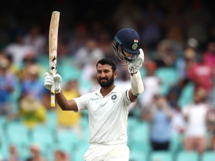 Ind vs Aus 4th test: Pujara not gets double ton, but breaks Dravid's record | Ind vs Aus 4th test: पुजाराचे द्विशतक हुकले, पण द्रविडचा विक्रम काढला मोडीत