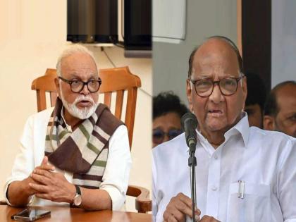 sharad pawar reaction over ncp ajit pawar group leader chhagan bhujbal statement | छगन भुजबळ परतणार का? शरद पवार स्पष्टच म्हणाले, “माझी अन् त्यांची भेट झालेली...”