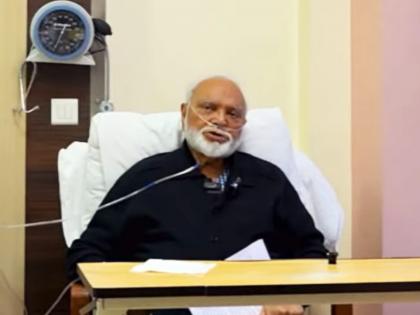 हाताला सलाइन, नाकाला ऑक्सिजन पाइप; छगन भुजबळांचा रुग्णालयातून प्रचार, भावनिक होत म्हणाले...