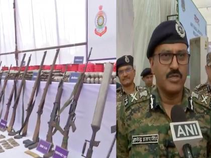 Naxalite Encounter: Big success for security forces; 31 Naxalites killed, largest cache of arms seized | सुरक्षा दलाची सर्वात मोठी कारवाई; 31 कुख्यात नक्षलवाद्यांचा खात्मा, शस्त्रसाठाही जप्त Naxalite Encounter: Big success for security forces; 31 Naxalites killed, largest cache of arms seized | सुरक्षा दलाची सर्वात मोठी कारवाई; 31 कुख्यात नक्षलवाद्यांचा खात्मा, शस्त्रसाठाही जप्त