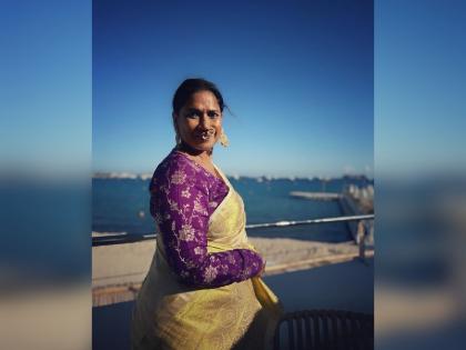 marathi actress Chhaya Kadam is emotional as she reaches the Cannes red carpet | 'आई..माझे स्वप्न अधुरे राहिले,पण..'; कान्सच्या रेड कार्पेटवर पोहोचताच छाया कदम भावूक