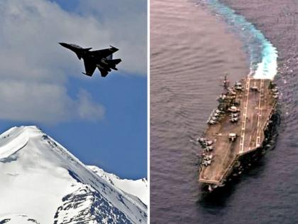 china surrounded from two sides india at galwan and us at south china sea | चीनची दुतर्फा नाकाबंदी! पर्वतांवर भारताची अपाचे, मिग २९, मिराज २००० लढाऊ विमानं अन् समुद्रात अमेरिकेच्या युद्धनौका