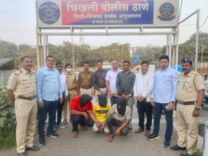 A gang of thieves in companies jailed; Use of minors for theft pune latest crime news | Pimpri Chinchwad: कंपन्यांमध्ये चोऱ्या करणारी टोळी जेरबंद; चोरीसाठी अल्पवयीन मुलांचा वापर