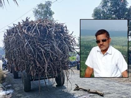 A municipal employee died after being found under a sugarcane trolley, an accident occurred while overtaking in kolhapur | कोल्हापूर: ऊसाच्या ट्रॉलीखाली सापडून महापालिका कर्मचाऱ्याचा मृत्यू, ओव्हरटेक करताना झाला अपघात