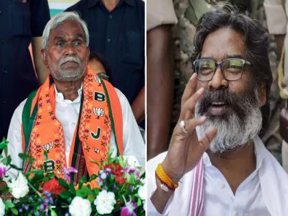 Will Champai Soren return to JMM? Hemant Soren's offer to Kolhan Tiger... | चंपाई सोरेन यांची JMM मध्ये घरवापसी होणार? 'कोल्हन टायगर'ला हेमंत सोरेन यांची ऑफर..?