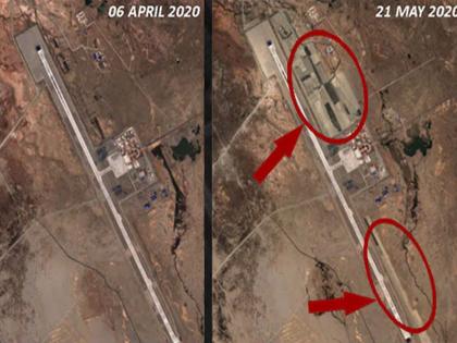 China Expands Airbase Near Ladakh Fighter Jets deployed kkg | चीन आक्रमक पवित्र्यात! लडाखजवळ धावपट्टीचा विस्तार जोरात; लढाऊ विमानं तैनात