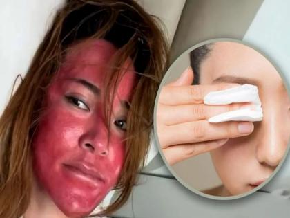 Chinese beauty hasn't taken off her makeup for 22 years | चिनी सुंदरीनं २२ वर्षं मेकअपच उतरवला नाही Chinese beauty hasn't taken off her makeup for 22 years | चिनी सुंदरीनं २२ वर्षं मेकअपच उतरवला नाही