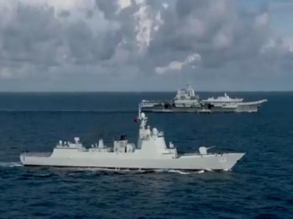 China Starts Military Drills Around Taiwan, With Planes And Ships Encircling The Island | China-Taiwan Conflict : चीननं तैवानला चारही बाजूंनी घेरलं; लष्करी सराव सुरू, २५ लढाऊ विमानांसह ७ युद्धनौकांनी दाखवली ताकद!