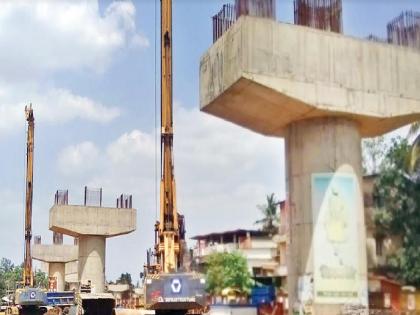 December 2025 deadline for completion of flyover at Chiplun on Mumbai-Goa highway | मुंबई-गोवा महामार्गाची स्वप्नपूर्ती लांबणीवर; चिपळुणातील उड्डाणपूल पूर्ण करण्यास डिसेंबर २०२५ ची कालमर्यादा