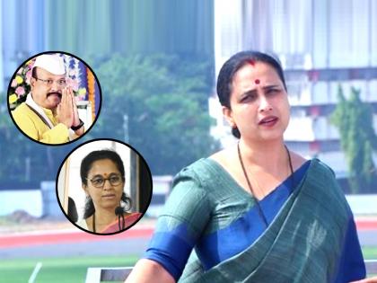 Abdul Sattar Supriya Sule controversy BJP female leader Chitra Wagh gives her expressive reaction | Abdul Sattar Supriya Sule, Chitra Wagh: "ही महाराष्ट्राची संस्कृती नाहीच, पण..."; सत्तार-सुप्रिया सुळे वादावर चित्रा वाघ यांची प्रतिक्रिया