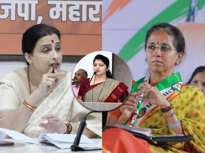 bjp leader chitra wagh replied ncp mp supriya sule over rupali chakankar uorfi javed row | Maharashtra Politics: “सल्ले तुमच्या घरात द्या, आम्हाला नकोत”; चित्रा वाघ यांचे सुप्रिया सुळे यांना प्रत्युत्तर