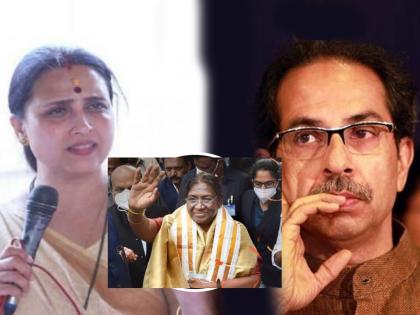 BJP Chitra Wagh Slams Uddhav Thackeray Over thane speech on Droupadi Murmu | Chitra Wagh : "राष्ट्रपती पदी आदिवासी महिला, हे उद्धव ठाकरेंना बघवत नाही"; भाजपाचा जोरदार पलटवार