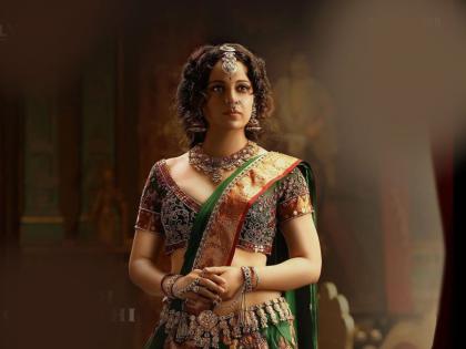 Chandramukhi 2: Kangana Ranaut in green saree, curly hair and royal avatar, first look out | Chandramukhi 2 : हिरवी साडी, कुरळे केस आणि शाही अवतारात दिसली कंगना राणौत, फर्स्ट लूक आला समोर