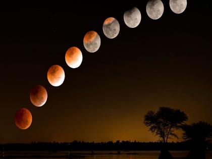 Lunar Eclipse on November 8 2022 in India | Lunar Eclipse 2022 : सूर्यग्रहण झाले, आता ८ तारेखला चंद्रग्रहण पाहा