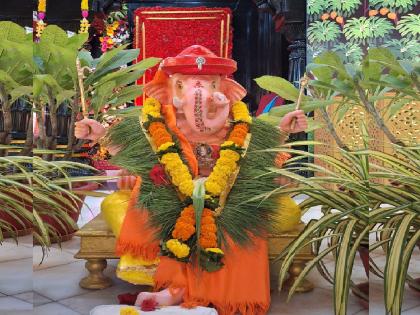 Arrival of Chor Ganapati at Sangli temple, paves a tradition of two hundred years | सांगलीच्या मंदिरात 'चोर गणपती'चे आगमन, पावणे दोनशे वर्षांची परंपरा