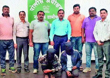 Stolen gangsters arrested for burglary | घरफोड्या करणाºया सराईत चोरट्यांना अटक