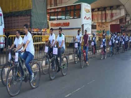 Voter awareness rally in Kankavali city | मतदारांनी आपल्या मतदानाचा अधिकार बजावायला हवा, प्रांताधिकारी कातकर यांचे आवाहन 