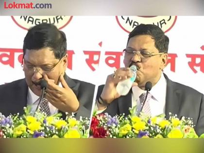 Chief Justice of India Gavai shared the struggles and emotional moments of his life at a function | "माझा मुलगा सरन्यायाधीश होईल, पण ते पाहायला मी नसेल"; वडिलांची आठवण येताच भावुक झाले CJI गवई Chief Justice of India Gavai shared the struggles and emotional moments of his life at a function | "माझा मुलगा सरन्यायाधीश होईल, पण ते पाहायला मी नसेल"; वडिलांची आठवण येताच भावुक झाले CJI गवई