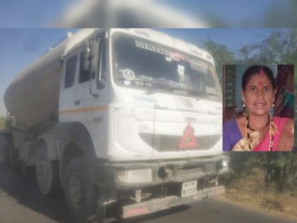 Drunk driver ran over truck, woman died on the spot | दारूच्या नशेत ड्रायव्हरने अंगावर घातला ट्रक, महिलेचा जागीच मृत्यू