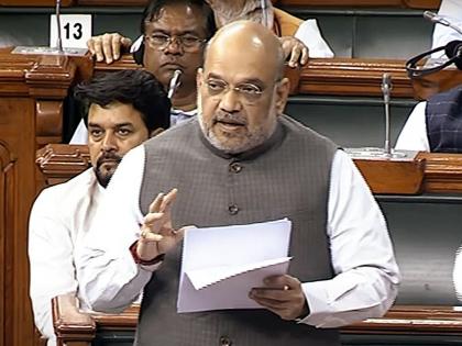 BJP leader Amit Shah hits out TMC in lok sabha and says BJP wants to win polls on basis of ideology not by violence against rivals  | Amit Shah : भाजप विरोधी पक्षातील नेत्यांना मारून राज्यांवर राज्य करत नाही; लोकसभेत अमित शाह बरसले