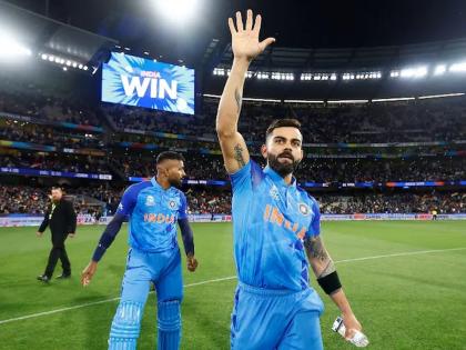 Virat Kohli created history in world cricket, beating coach Dravid and made a big record Virat Kohli becomes sixth highest run scorer | Virat Kohli: जागतिक क्रिकेटमध्ये विराटनं रचला इतिहास, कोच द्रविडला मागे टाकत केला मोठा विक्रम