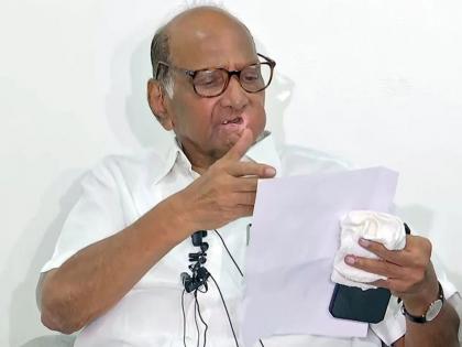 Sharad Pawar's NCP dismisses two officials in Jalgaon | शरद पवारांच्या राष्ट्रवादीकडून जळगावात दोन पदाधिकारी बडतर्फ