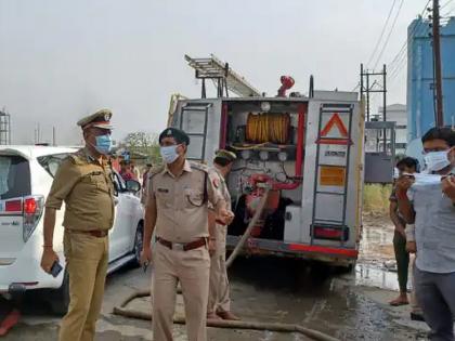 Uttar pradesh major accident in hapur many workers died due to boiler explosion in chemical factory | हापूड येथे मोठा अपघात, केमिकल फॅक्ट्रीत बॉयलर फुटला; 8 मजुरांचा होरपळून मृत्यू