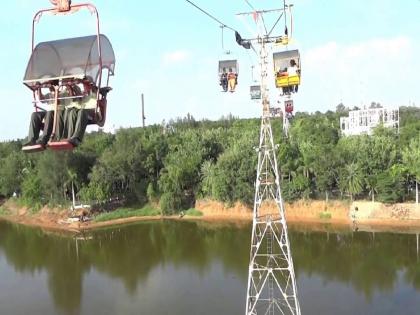 MMRDA's ropeway transplant; Borivali Gorai route is not feasible for companies | एमएमआरडीएचे रोप वे अधांतरी; बोरीवली गोराई मार्गिका व्यवहार्य नसल्याने कंपन्यांची पाठ