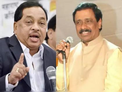 Narayan Rane and Vinayak Raut clashed; The two calmed down through the mediation of Uday Samant | नारायण राणे अन् विनायक राऊत एकमेकांना भिडले; उदय सामंत यांच्या मध्यस्थीनं दोघं शांत झाले 