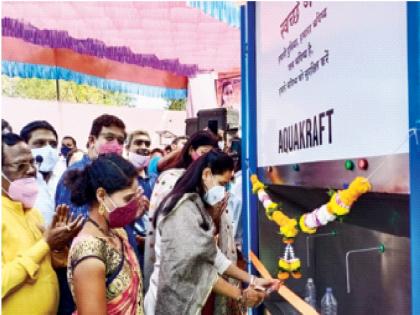 The water problem of the tribals in Ransai was solved; Inauguration of the project at the hands of the Guardian Minister | रानसईतील आदिवासींच्या पाण्याचा प्रश्न सुटला; पालकमंत्र्यांच्या हस्ते प्रकल्पाचे उद्घाटन