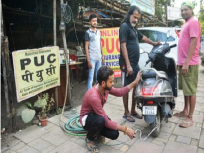 Over seven lakh vehicles in the district; Two and a half thousand vehicles fined for pollution testing | जिल्ह्यात सात लाखांवर वाहने; प्रदूषण चाचणीत अडीच हजार वाहनांनाच दंड